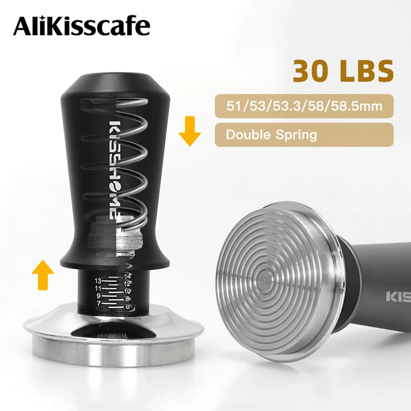 30lb Calibrated Espresso Tamper (51/53/58mm)