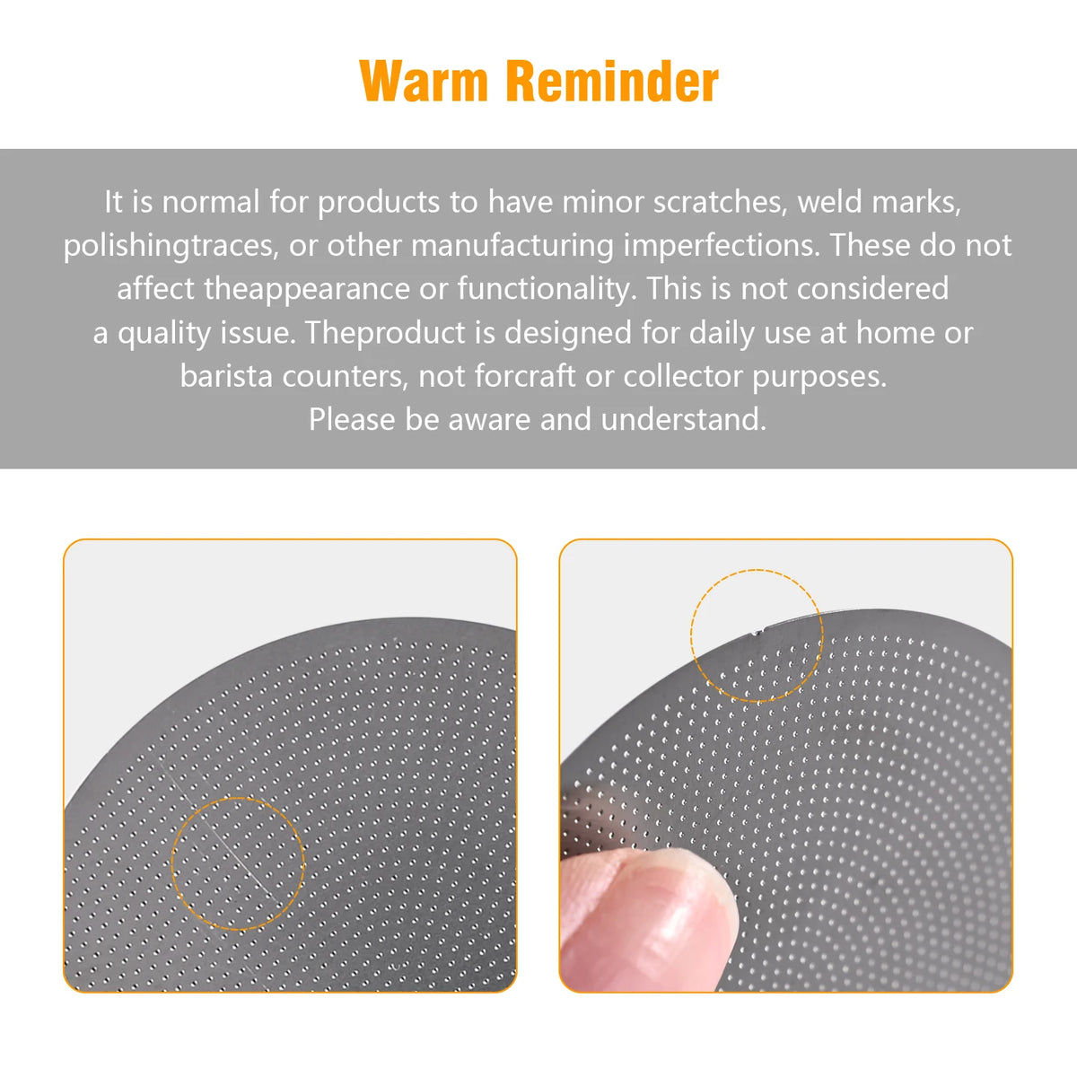Reusable Espresso Puck Screen (51/53/58.5mm)